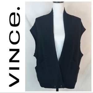Vince Alpaca Wool Cashmere Sweater Vest